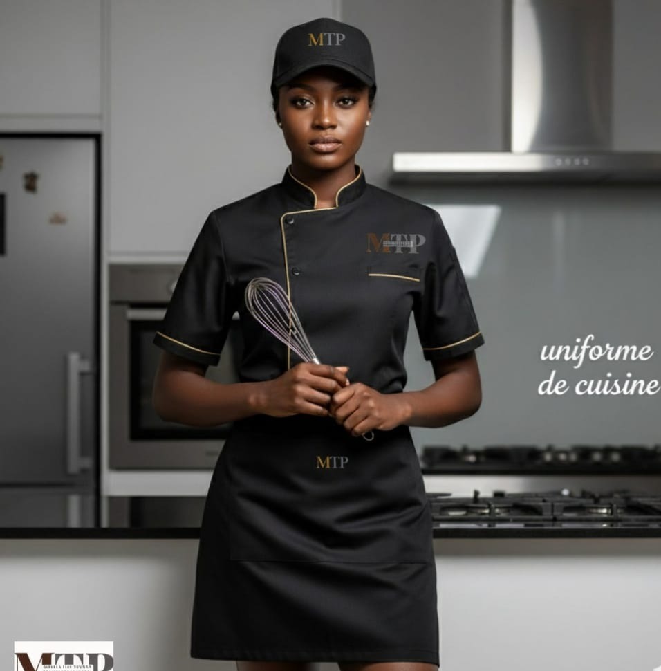 Veste de Chef "Éclipse Midnight"