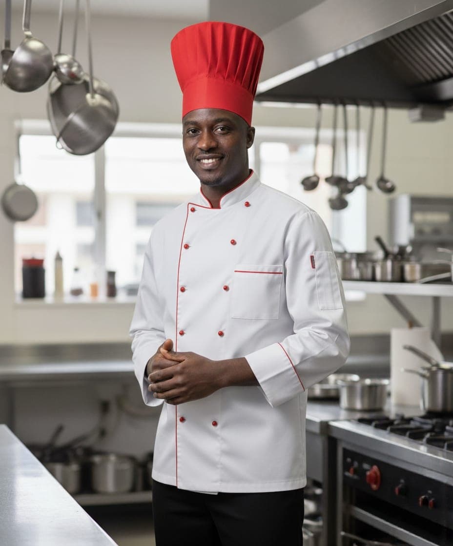 Ensemble Chef "Azur Cobalt" - Miniature 2