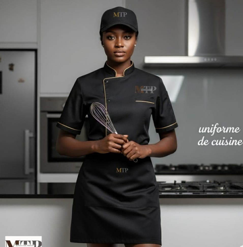 Veste de Chef "Éclipse Midnight"