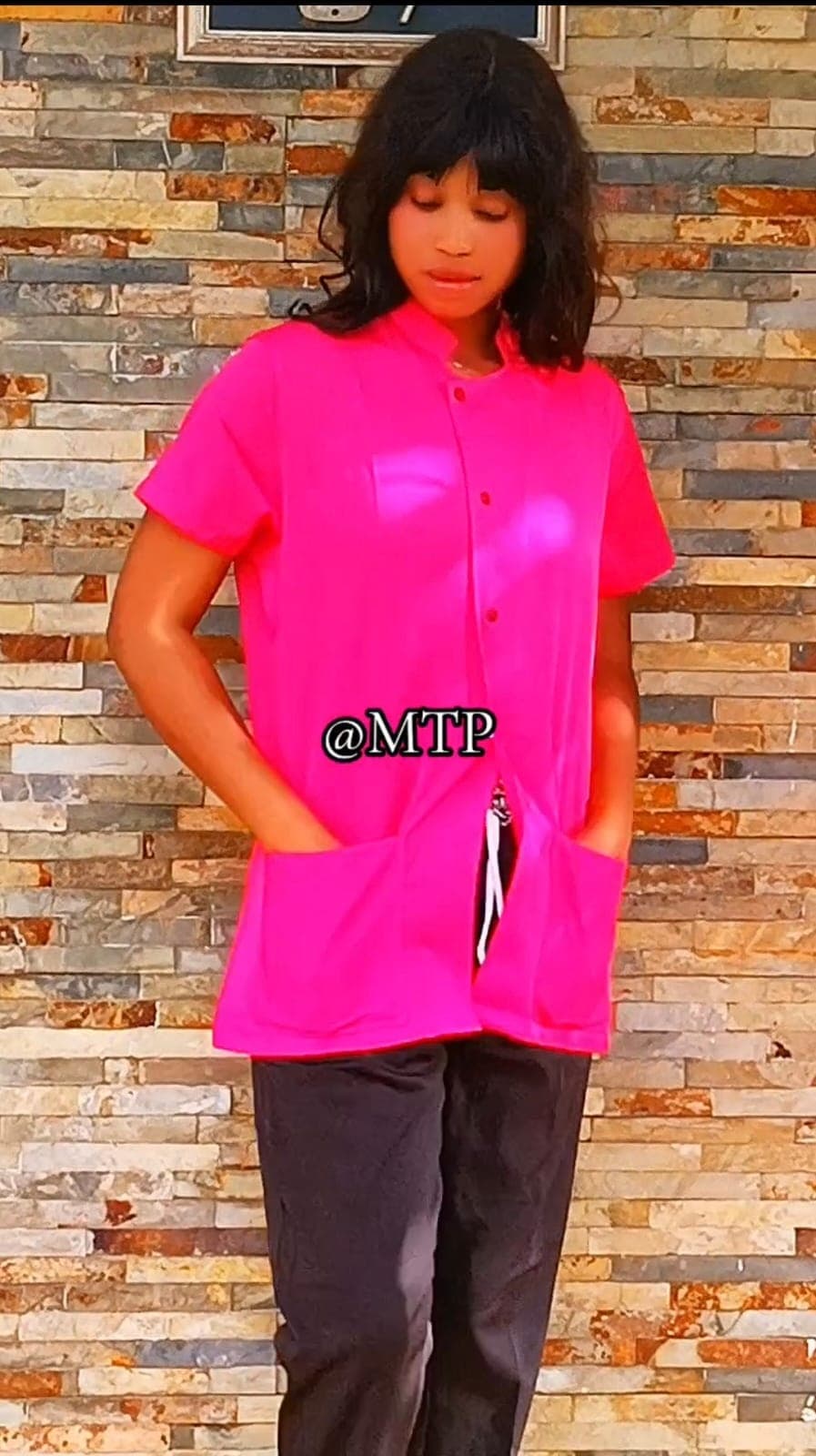 Tunique de Chef "Fuchsia Impérial"