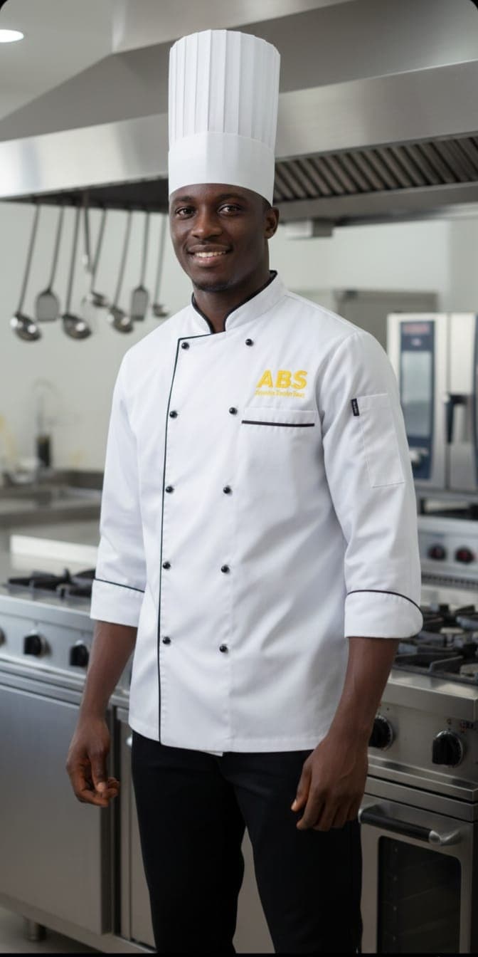 Ensemble Chef "Azur Cobalt"