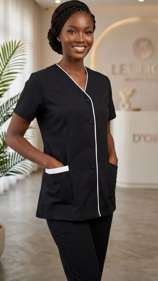 Tunique "Onyx Contrast"